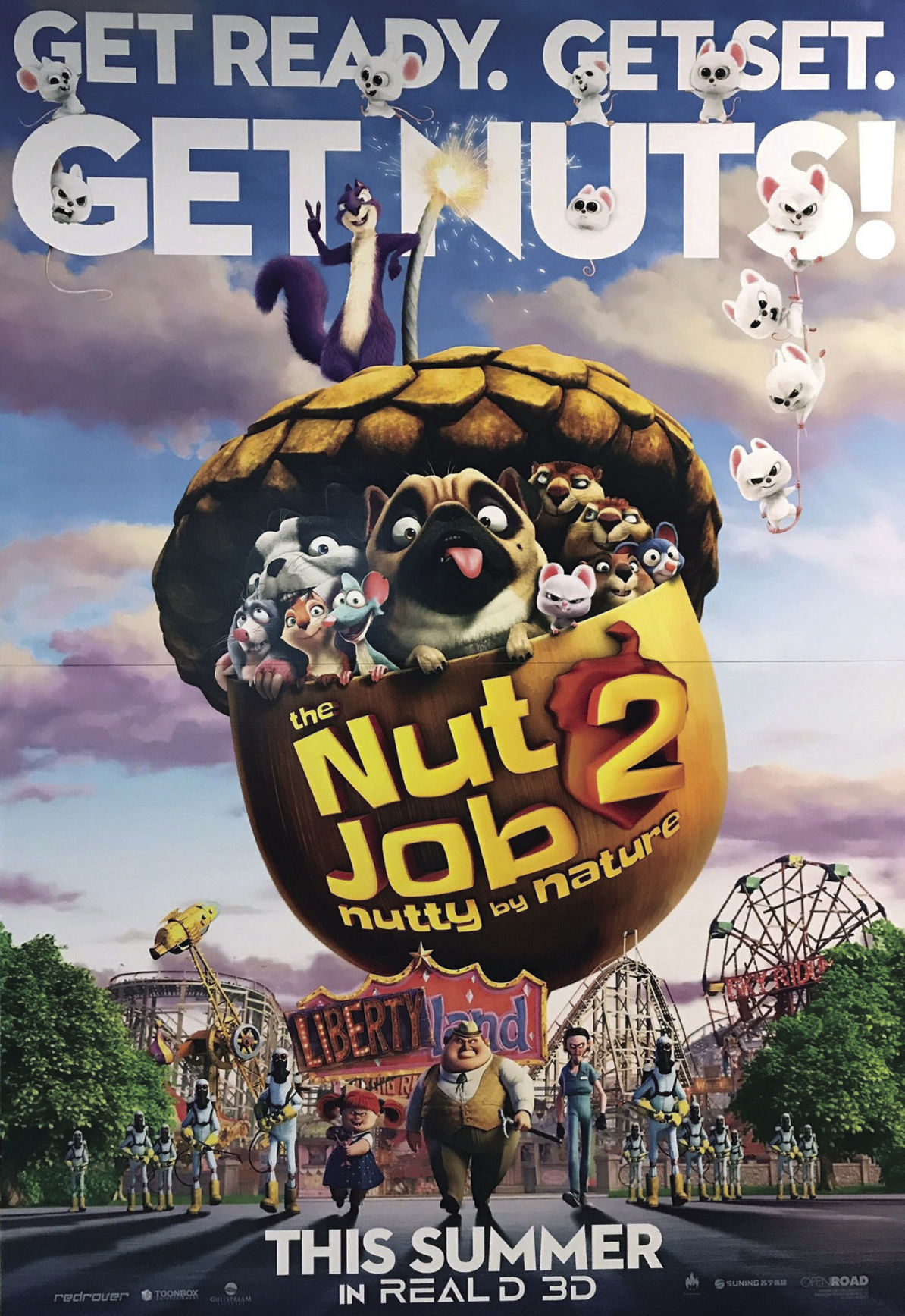 دانلود انیمیشین زیبای The Nut Job 2 2017 با کیفیت عالی