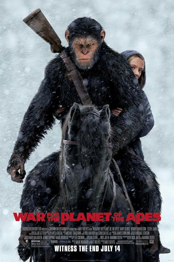 دانلود فیلم War for the Planet of Apes 2017 با کیفیت عالی